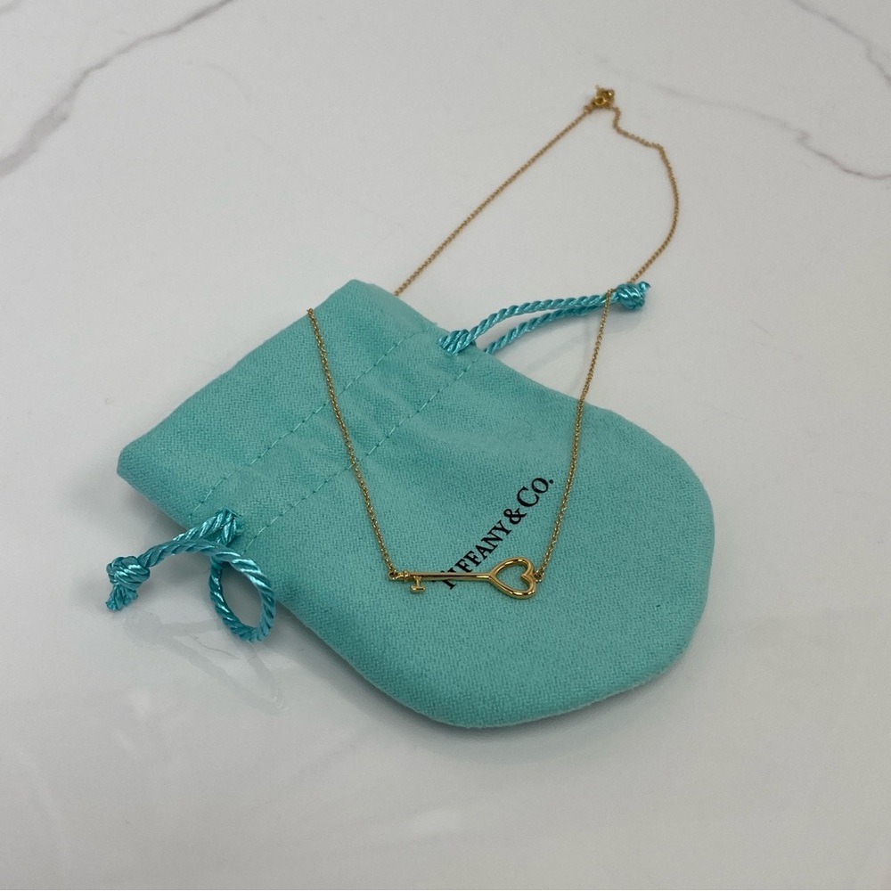 Tiffany & Co Heart Key Pendant